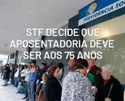 Supremo valida aposentadoria compulsória de empregado público aos 75 anos